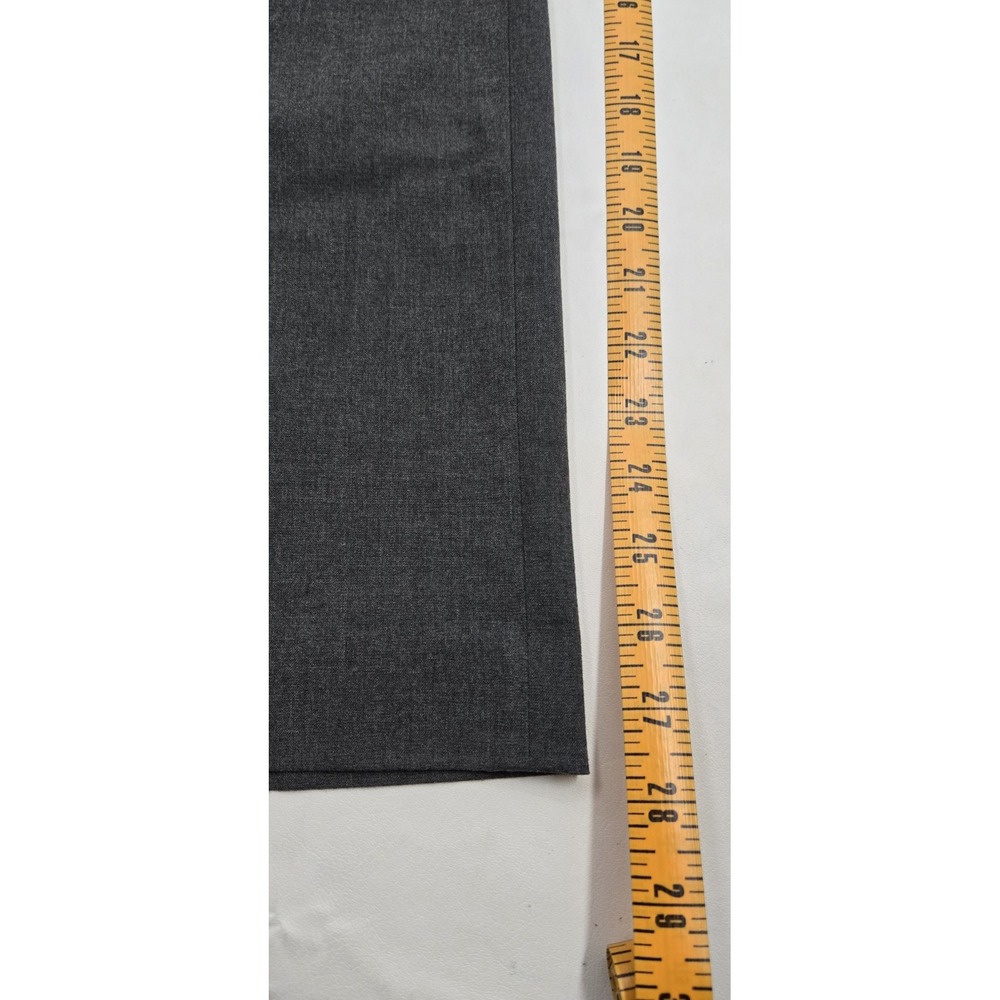 Liz Claiborne Women's Dress Pants Size 6 Audra Gray Straight Mid Rise - Picture 13 of 14